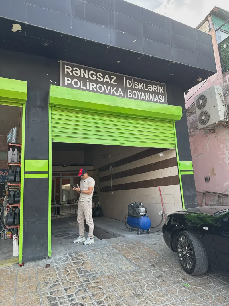 Rəngsaz, Polirovka Və Disklərin Boyanması — 1-ci şəkil