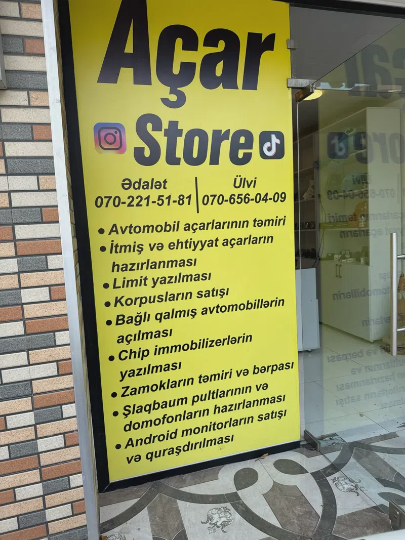 Açar Store — 2-ci şəkil