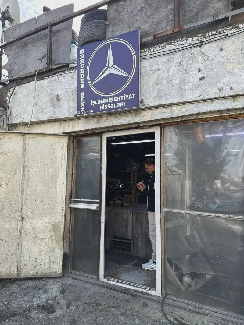Mercedes İşlənmiş Ehtiyat Hissələri — 1-ci şəkil