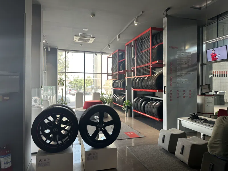Radius Avtomobil Təkər Mərkəzi (Badamdar filialı) — şəkil 4