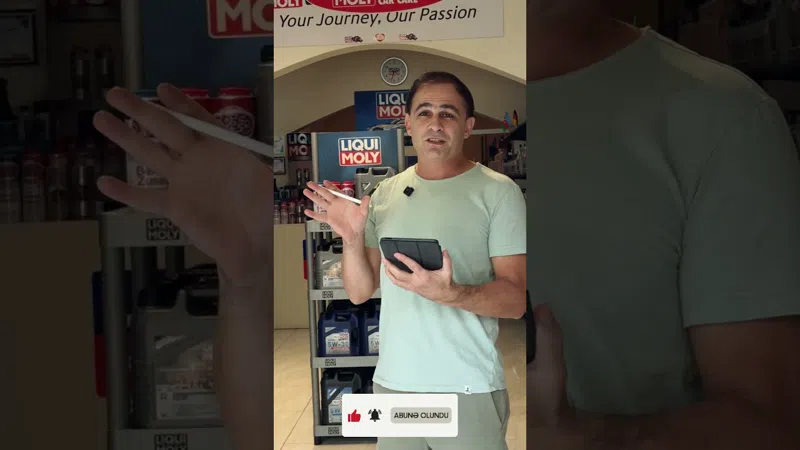 Liqui Moly rəsmi satış nöqtəsi — video dəyərləndirmənin örtüyü